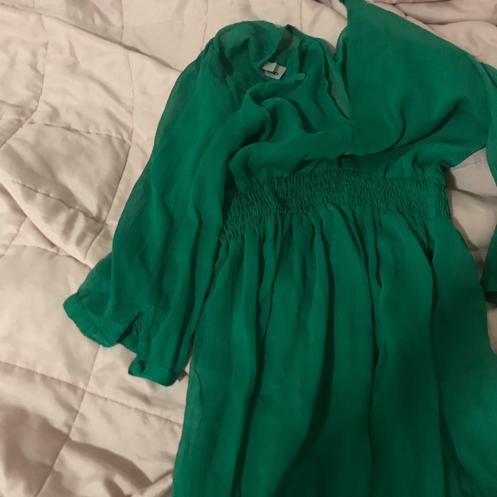 Green top.